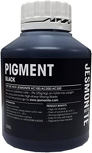 Jesmonite Pigments 200g- Choose from Every Colour (Black)