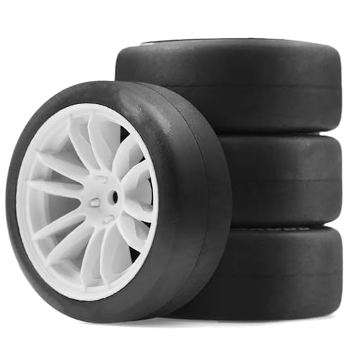 RC�^�C���p�[�c For TT01 For TT02 1:10 On XV02 XV01 PTG2 A959 4pcs 1/10 �h���t�g�^�C���ƃz�C�[������ 12mm�Z�p RC�J�[�A�N�Z�T���[ �A�b�v�O���[�h�ƏC��(Silver)