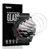 Fylnatc Pellicola protettiva per Garmin Fenix 7 Pro, in vetro temperato, durezza 9H, HD, trasparente, antigraffio, compatibile con custodie, rivestimento oleorepellente, facile installazione senza