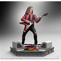 Metallica Rock Iconz Statue Kirk Hammett Unisexe Statuette Standard, Résine, - Les Beatles, Paul McCartney, John Lennon, RIngo Starr, George Harrison Metallica Rock Iconz Statue Kirk Hammett Unisexe Statuette Standard, Résine, – Image 6