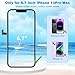 Bsz4uov for iPhone 13 Pro Max Screen Replacement 6.7 Inch, 3D Touch LCD Screen Digitizer for A2484, A2641, A2644, A2645, A2643 with Repair Tools Kit+Screen Protector+Waterproof Frame Adhesive