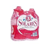  Agua Mineral Natural Solares pack 2 garrafas 5 llitros