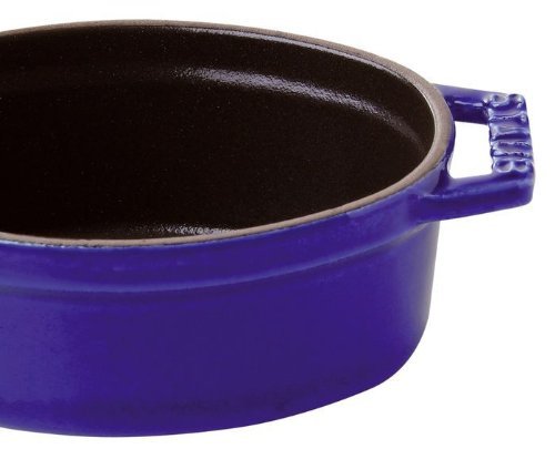 Staub Oval Cocotte Oven, 7 Quart, Dark Blue #TOP3