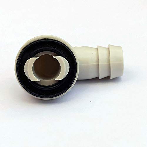 15 Mm Ac Drain Hose Adapter With Rubber Ring For Midea Mini-Split And Window Ac Unit. 0.6 Inch Universal Drain Hose Connector Elbow Fitting Compatible With Electrolux Frigidaire Room Air Conditioner #TOP1