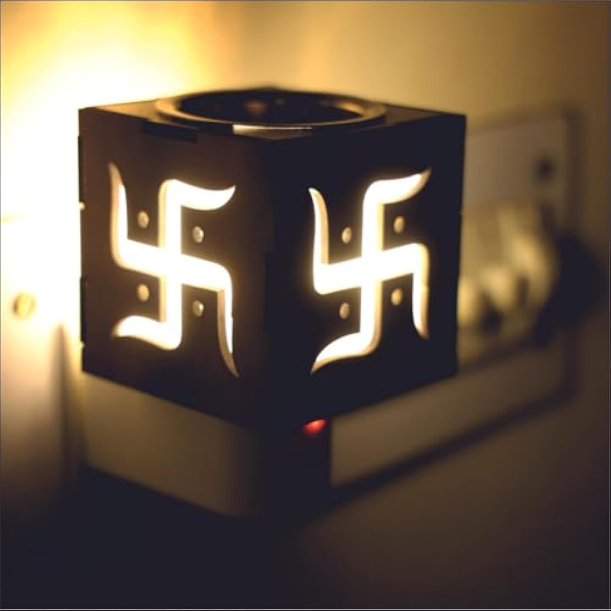 Wooden Electric Kapoor Dani Camphor Diffuser