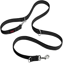Halti Training Leash - Multifunctional Double-Ended Dog Leash, Ideal for Anti-Pulling Dog Training. Lightweight, Soft & Durable. Suitable for Puppies and Small Dogs Size Small, Black, 2m