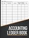 Produktbild Accounting Ledger Book: Simple Book Keeping Log for Small Business / Income and Expenses Tracker / Profit and Loss Ledger / Personal Finance Journal / ... Log Book / Finances and Transaction Diary