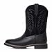 Julyrose Cowboy Boots for Men Classic Western Boots Retro Embroidered Fashionable Square Toe 33