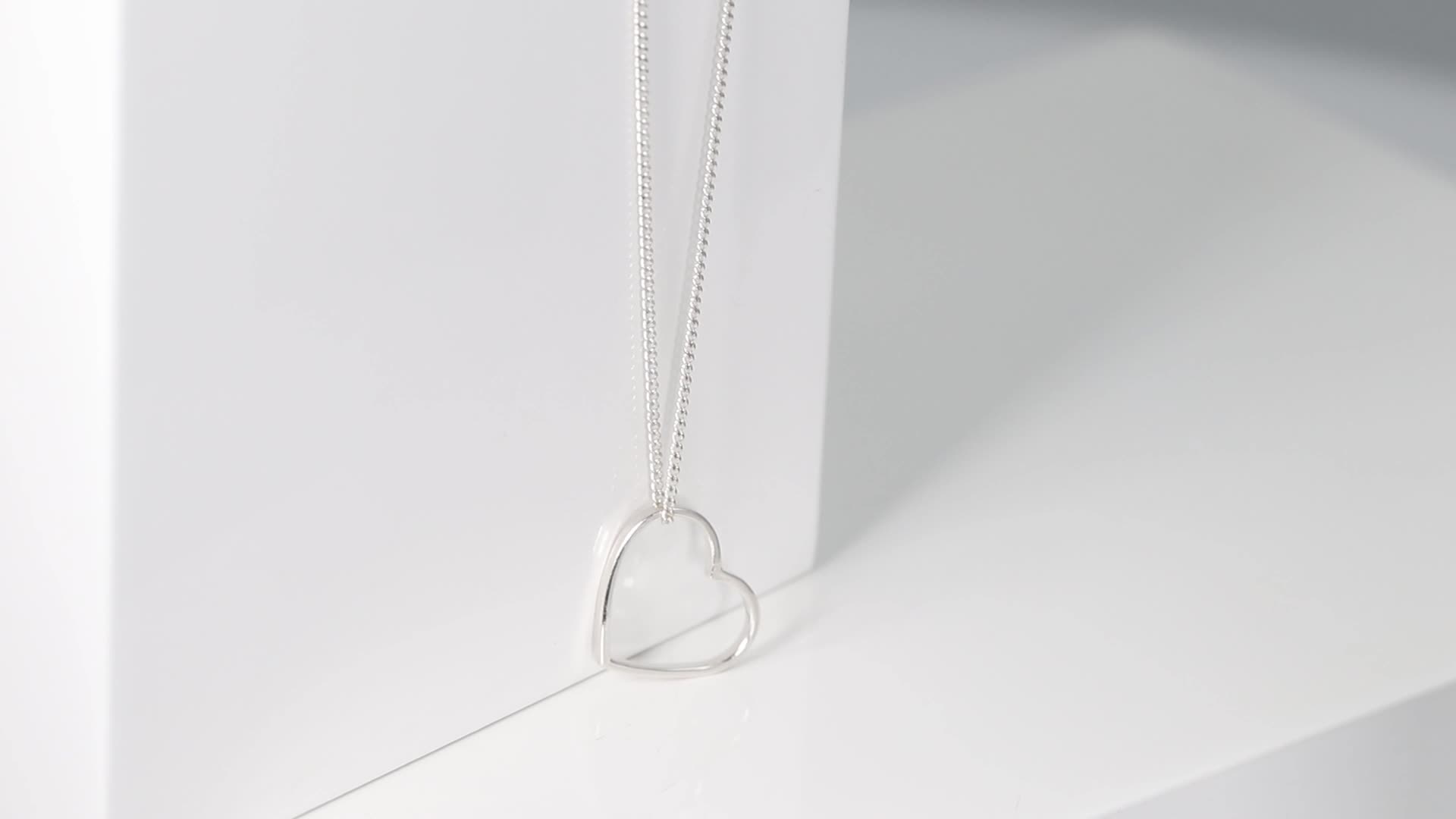 Elli Collana Donna Ciondolo Infinito E Cuore In Argento 925 Placcato Oro Rosato - 45 Cm