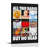Generisch Radio Poster H-ead Music Rock Band Collage Album 