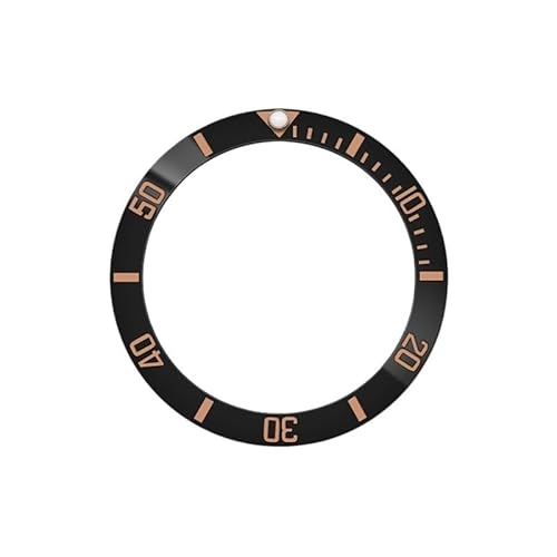 1�� 38mm×30.7mm �J�[�u�Z���~�b�N�x�[���C���T�[�g�����O SKX007 SKX009 �T�u GMT �E�H�b�`�P�[�X NH35 NH36 ���[�u�����g �����Y�p�[�c�ɓK��(21)