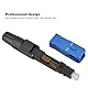 SC Glasfaser Schnellverbinder, 10 Stück Glasfaser Verbinder Schnelle Adapter LWL Stecker UPC Optik Anschluss Schnell Single Mode Fasern Kalte Telecom Level Einzelmodus automatischer Steckverbinder