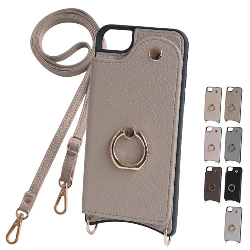 [brillo] iPhone SE �P�[�X ��3���� ��2���� iPhone 8/7 �X�}�z�P�[�X �X�}�z�V�����_�[ �V�����_�[�X�g���b�v �����h�~ �J�[�h ���[ �X�}�z�����O iPhone SE3 ��3���� iPhone SE2 ��2���� iPhone