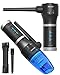Koonie Compressed Air Duster,Koonie 15000mAh Cordless Air Duster&Vacuum 2 in 1 Powerful 77000RPM/11000PA 2 Speeds Electric Air Duster with Detachable Battery,for Computer/Keyboard,Car,Electronics
