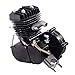 Goplus Bicycle Motor Kit 80cc 2-Stroke Bike Gasoline Motorized Gas Engine Bike Motor Kit (Black)
