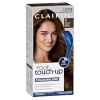 Clairol Root Touch Up, 5 Medium Brown, Permanent Colour, 100 Percent Grey Coverage, Permanent Root Colour