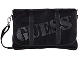 sac messenger guess Logo en toile. GUESS Messenger, noir (Noir) - WM703397-001