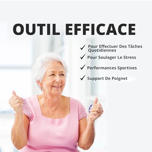 ResultSport Balle Anti-stress Adulte, Lot de 2 Balles Gel Main – vue 6