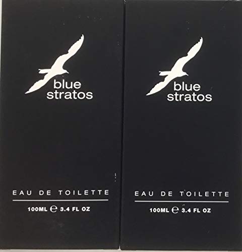 Image of TWO PACKS of Blue Stratos Eau De Toilette 100ml