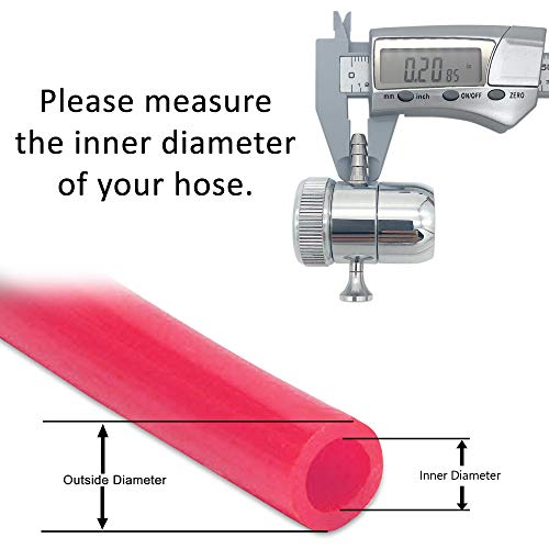 Avalon 2052-1 Faucet Aerator Water Filter Adapter With Diverter 1/8 Inch To 1/4 Inch Barb, Polished Chrome Finish, 1-Pack #TOP2