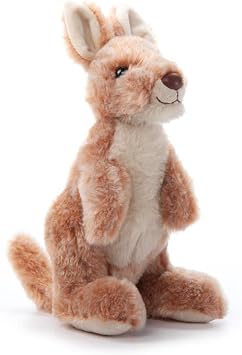 The Petting Zoo Red Kangaroo Stuffed Animal, Wild Onez, Kids Gifts, 9 in