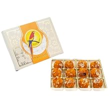 Sukhadia Sweets - Boondi Ladoo - 16oz box 12pc - Indian Mithai Gift - Freshly made in USA