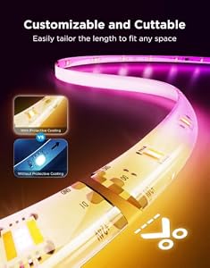 Govee LED Strip Light 2, 65.6ft, RGBWWIC, 1000K to 10000K White Light, WiFi — photo 4 of 6
