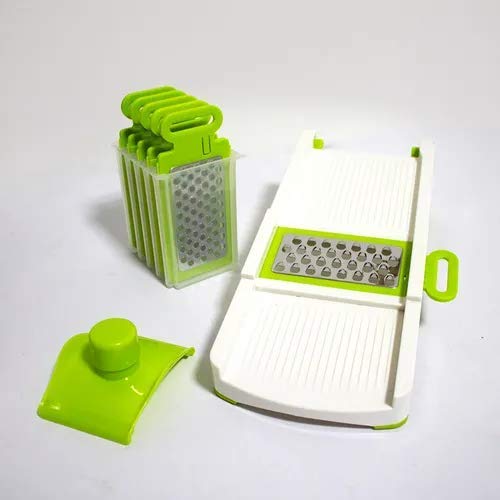 Kit Ralador de Legumes e Verduras 6 em 1 - O melhor Fatiador de Alimentos - Bella Net