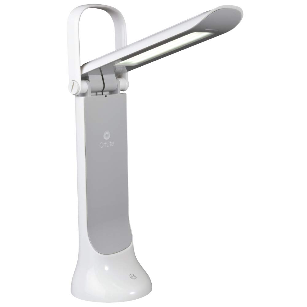 OttLite Dimmable LED Task Lamp - Portable Adjustable Desk Light Great Gift