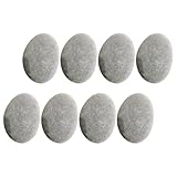 ERINGOGO 8 piezas Piedras Naturales Suaves para Pintar DIY Manualidades Decoración Jardín Acuario