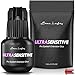 Sensitive Professional Eyelash Extension Glue 5ml - Low Humidity Strong Black Bonding Adhesive for Long Lasting Semi Permanent Individual Lash Extensions - 3-4s Fast Drying / 5-6 Week Retention