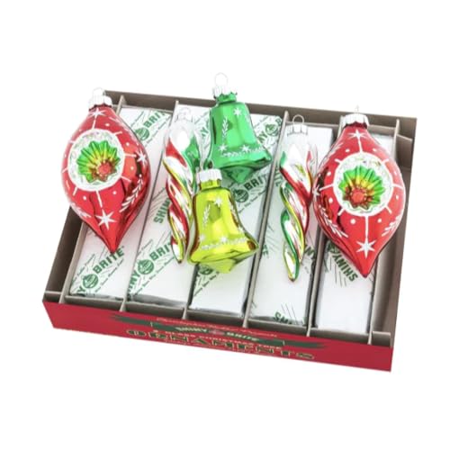 Christopher Radko Shiny Brite Holiday Splendor 6 Count 4