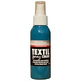 Color: turquesa. Contenido: spray con 100 ml de pintura textil