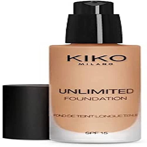 KIKO Milano Unlimited Foundation 11 Face Foundations Neutral 60, 30 ml, Neutral60, 30 ml (Pack of 1)