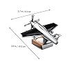 Ciieeo 2Pcs Solar Powered Helicopter Aromatherapy Car Decor Stylish Dashboard Airplane Adornment Design Quiet Operation Car Fresheners for Women #4