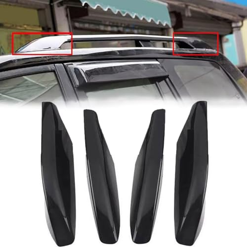 Cache-Rails de Toit Finition Origine pour Toyota Prado LC120 Noir - 6