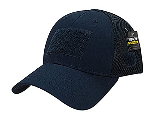 RAPDOM Tactical Low Crown Air Mesh Tactical Caps, Navy