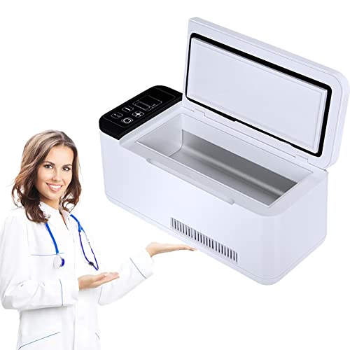 RNQZ Estuche de Viaje con Enfriador de insulina médica, Estuche Enfriador médico portátil Refrigerador de insulina 2-8 ° C para insulina y Otros medicamentos