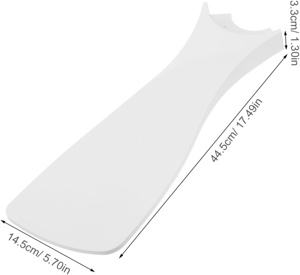 DOITOOL 3pcs Plastic Traditional Ceiling Fan Blades Replacement Fan Leaves for Indoor Use Living Room Bedroom and Installation Versatile Cooling