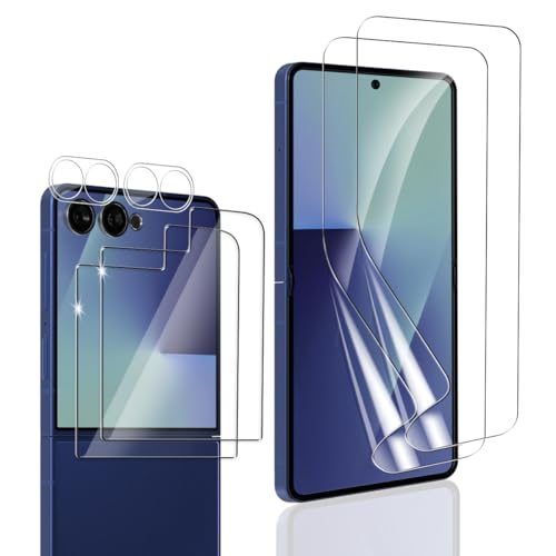 Amazon | 【6枚セット】Galaxy Z Flip8 フィルム Z Flip7 フィルム(2枚