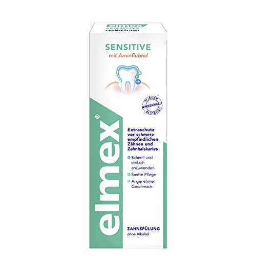 Preisvergleich Produktbild elmex SENSITIVE Zahnspülung, 3er Pack (3 x 400 ml)