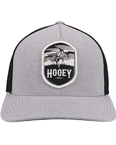 HOOEY Cheyenne Flexfit 5-Panel Western Lifestyle Curved Bill Bullrider Sunset Patch Hat3