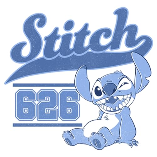 Image of Girl's Lilo & Stitch White Collegiate 626 T-Shirt