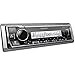 KENWOOD KMR-M332BT Car & Marine Stereo - Single Din, Bluetooth Audio, USB MP3, Aux in, AM FM Radio SiriusXM Ready, Weatherproof, Multi Color Illumination