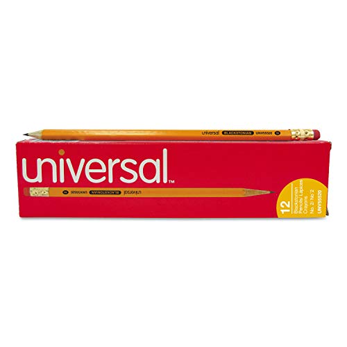 Lápiz Universal 55520 HB #2 amarillo docena miniatura 2
