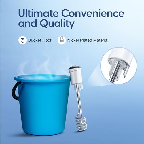 Longway LWIR01 1500 W Water Proof Immersion Heater Rod (White) - Image 6