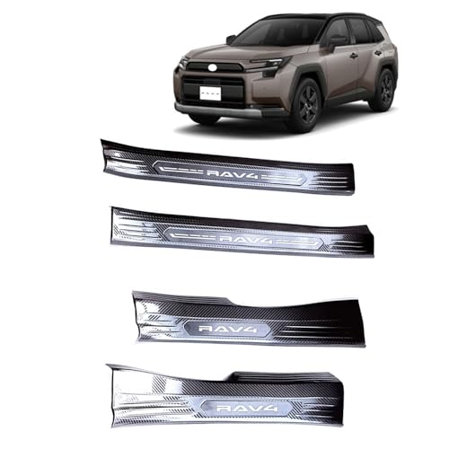 For �V�^ RAV4 AXAN64 6���60�n 2026�X�J�b�t�v���[�g �T�C�h�X�e�b�v �X�J�b�t�v���e�N�g�V�[�g�h�A�V���v���[�g�C���T�C�h �C���e���A�p�l�� �A�N�Z�T���[ ����h�~ ���h�~ �O�� �X�e�����X 4P RAV4 XA60 �A�N�Z�T���[ (