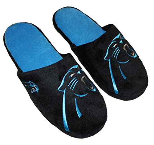 Foco Nfl Carolina Panthers Men'S Slip On Slippers Size Large 11-12 thumb #1