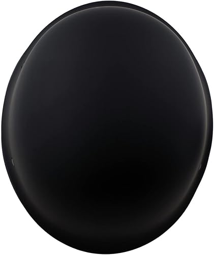 Miniatura 8 de Milwaukee Helmets MPH9830DOT 'Rascal' 34 Open Face Flat Black 2 en 1 Casco de motocicleta para hombres y mujeres Biker