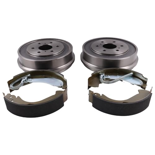 Czomoizc Rear Brake Drum and Brake Shoe Kit Compatible with Chevy GMC Silverado 1500 2005-2008 1500/1500HD Classic 2007 Sierra 1500 2005-2008 1500/1500HD Classic 2007 by Czomoizc - Used condition - Image 3